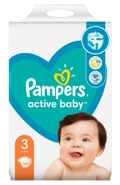 Pampers Active Baby Midi pleny vel. 3 (6-10kg)