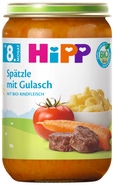 HiPP BIO Špecle a guláš a hovězí maso