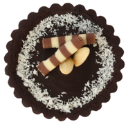 Brilliant Brownies Tartaletka s tmavou ganache