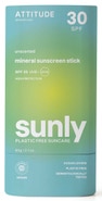 Attitude 100% minerální ochranná tyčinka na celé tělo (SPF 30) bez vůně
