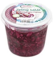 Jihočeská zelenina Zelný salát s červenou řepou