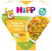 HiPP BIO Paella se zeleninou a kuřecím masem