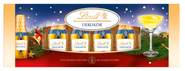 Lindt Vánoční Čokoládové Lahvičky Plněné Vaječným Likérem