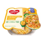 Hami talířek Zeleninový bulgur s jehněčím a kuřecím 12m+