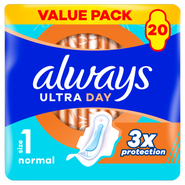 Always Ultra Normal plus hygienické vložky