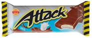 Sedita Attack Oplatky s mléčnou náplní v mléčno-kakaové polevě