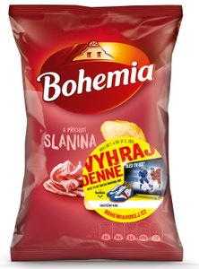 Bohemia chips slanina