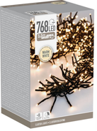 Koopman Řetěz LED 768L WW, 5,6 m, červený kabel