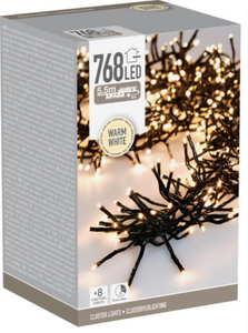 Koopman Řetěz LED 768L WW, 5,6 m, červený kabel