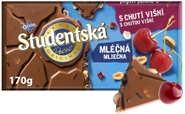 ORION Studentská pečeť mléčná čokoláda s arašídy, želé a kousky s chutí višní