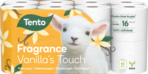 Tento Toaletní papír Vanilla's Touch, 3vrstvý, 16 rolí