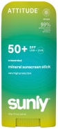 Attitude Minerální opalovací krém Sunly SPF 50 bez vůně
