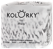 Kolorky Day EKO plenky - Srdce - vel. S (3-6 kg)