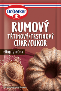 Dr. Oetker Cukr třtinový s rumovou příchutí