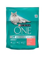 Purina One losos+rýže granule pro kočky