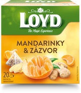 Loyd Čaj pyramida mandarinka & zázvor