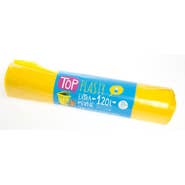 Obra Pytle na tříděný odpad plast žluté 120L