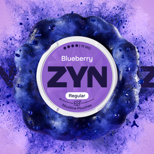 ZYN Blueberry Regular 11 mg, nikotinové sáčky