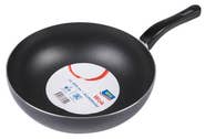 ARO Pánev wok hliníková černá 30cm