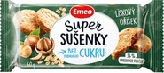 Emco Super sušenky bez přidaného cukru Lískový Oříšek