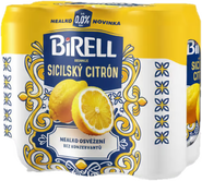 Birell 0.0 Sicilský citrón nealko pivo 6x500ml plech