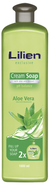 Lilien Cream Soap Aloe Vera Tekuté mýdlo