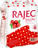 Rajec Pramenitá voda Brusinka jemně sycená 6x1,5l