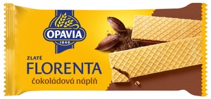 Opavia oplatky Zlaté Florenta čokoládová náplň