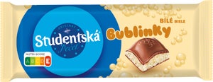 ORION Studentská pečeť Bublinky, bílá