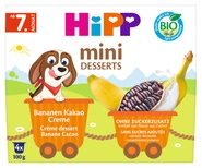 HiPP BIO Mléčný dezert Banán Kakao (4x 100 g)