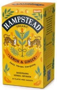 Hampstead Tea BIO citrónový čaj se zázvorem 20ks