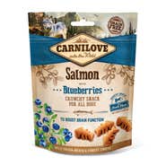 Carnilove Grain-Free Dog Crunchy Snack Salmon with Blueberries with fresh meat