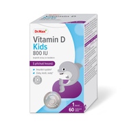 Dr.Max Vitamin D Kids 800 IU 60 žvýkacích tablet