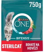 Purina ONE Bifensis Sterilised granule pro kočky, hovězí