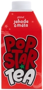 Popstar Tea ledový čaj s příchutí jahody a máty