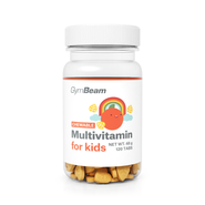 GymBeam Chewable Multivitamin for kids pomeranč