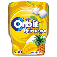 Orbit Refreshers Tropical žvýkačka, bez cukru