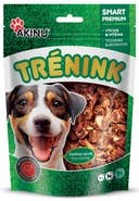 Akinu Tréninkové hovězí lupínky s treskou