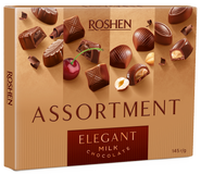 Roshen Bonboniéra - mléčná čokoláda - mix příchutí