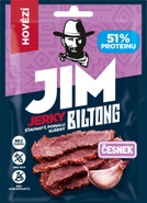 Jim Jerky Biltong hovězí česnek