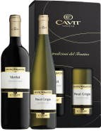 Mastri Pinot Grigio DOC+Merlot DOC (dárkový set) 2x750ml