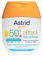 Astrid SUN Dětské mléko na opalování Sensitive OF 50+