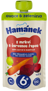 Hamánek s mrkví a červenou řepou 100g