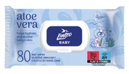 Linteo Baby dětské vlhčené ubrousky Aloe Vera