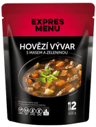 EXPRES MENU Hovězí vývar se zeleninou, 2 porce