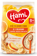 Hami Mléčná kaše se 7 obilninami, Banánem, jablkem a pomerančem