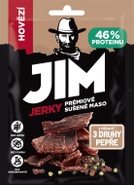 Jim Jerky Hovězí 3 pepře 