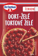 Dr. Oetker Dort-želé červené