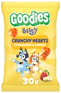Goodies Bluey křupky srdíčka banán a jahoda