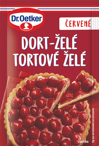 Dr. Oetker Dort-želé červené